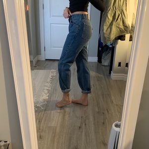 Levi’s wide leg jeans